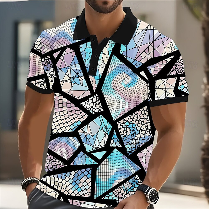 Street Fashion Men 2025 - 2025 Men's Polo Shirt Golf Shirt