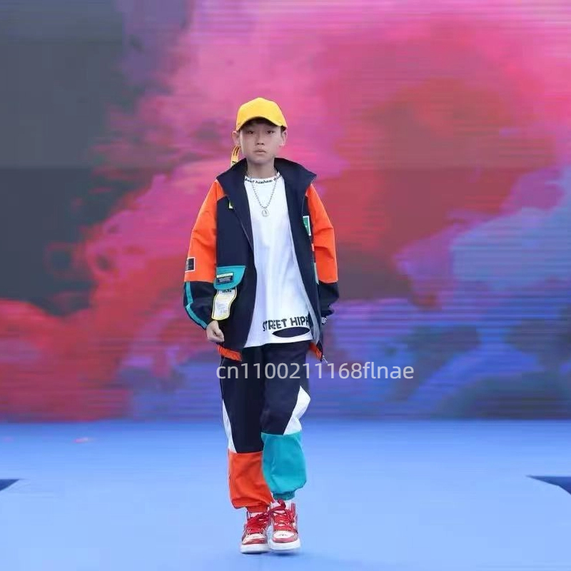 Street Fashion Show - Children's Jazz Dance Performance Costume Hiphop