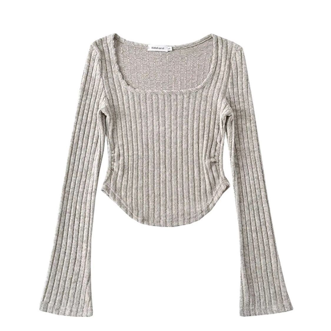 Street Fashion Youth - Sweaters Jumpers Pullovers Women American Rolled