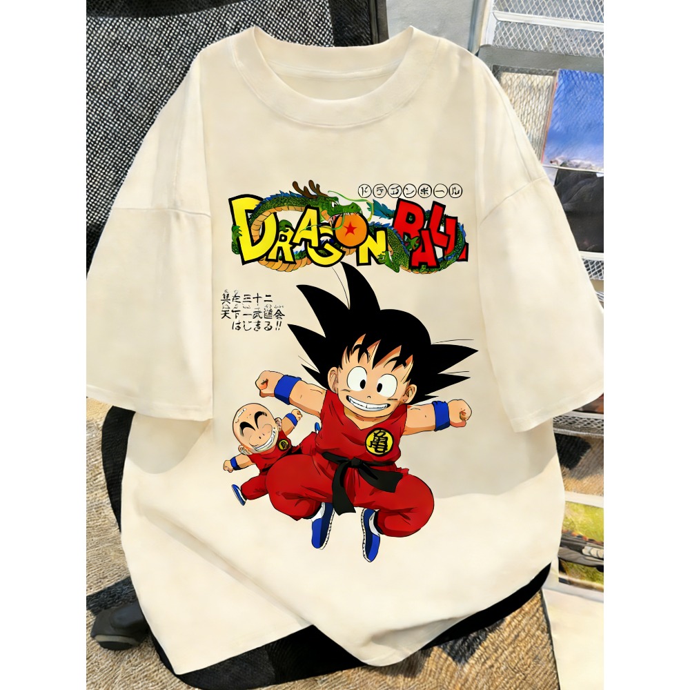 Street Fashion Japan - Plus Size Dragon Ball Anime Print