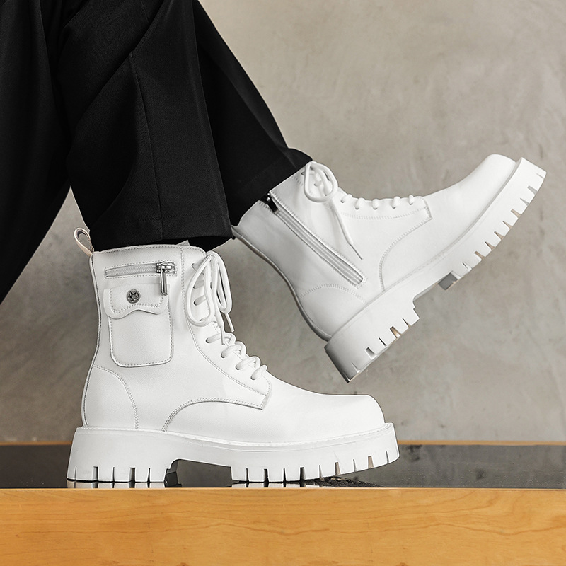 2025 Trend Men Boots Sneakers  - Street Fashion Punk review and price