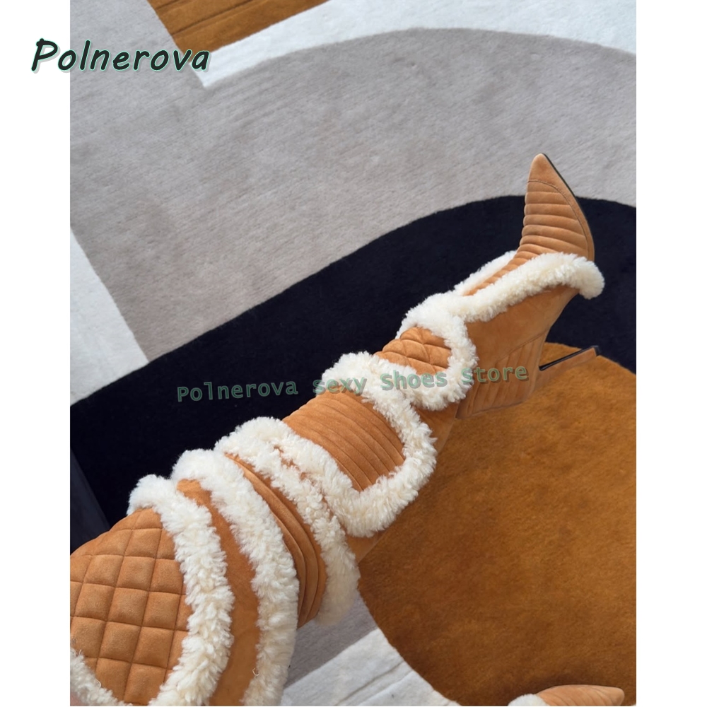 Faux Fur Patchwork Sexy Long B - Street Fashion Trends review and price