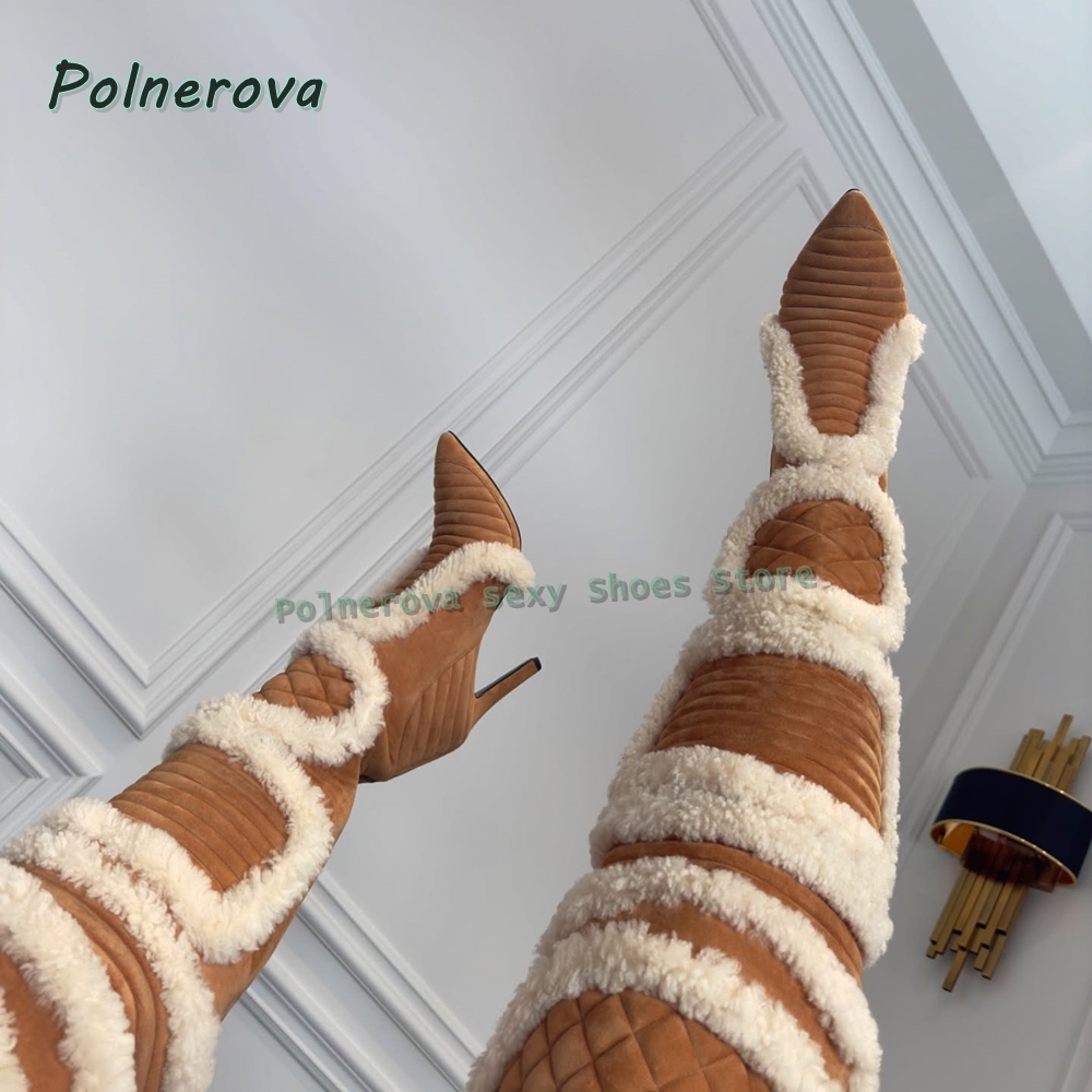 Faux Fur Patchwork Sexy Long B - Street Fashion Trends review and price