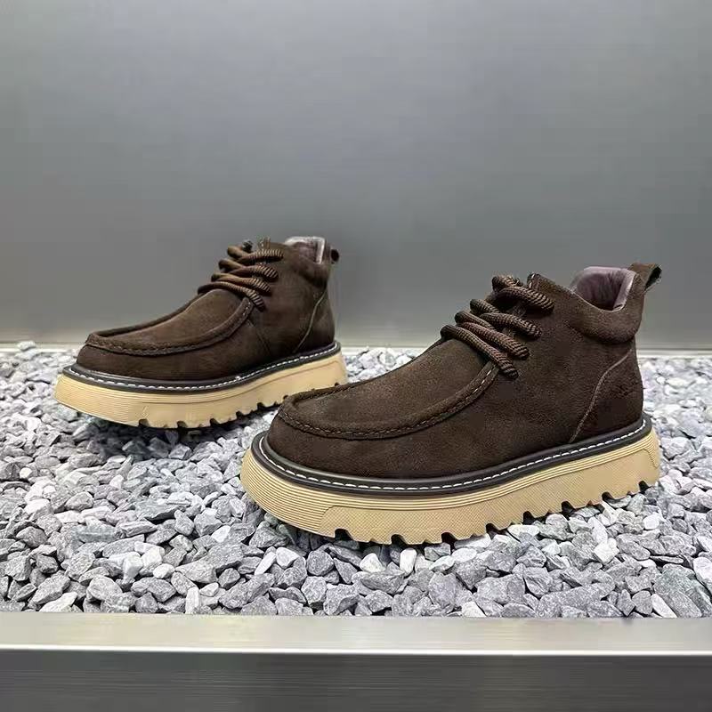 Autum Winter Men Platform Boot - Street Fashion Men 2025 review and price
