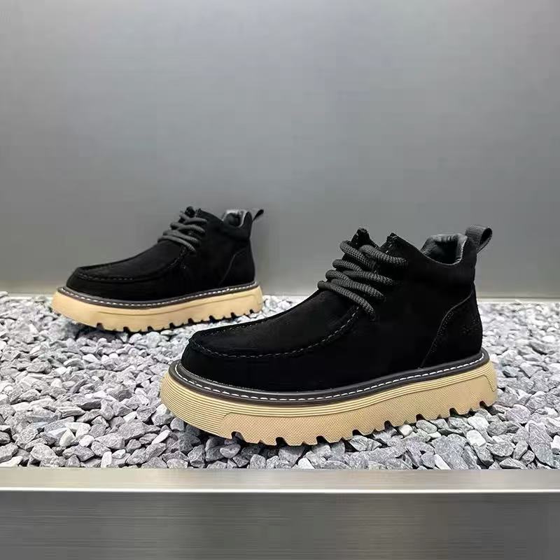 Autum Winter Men Platform Boot - Street Fashion Men 2025 review and price