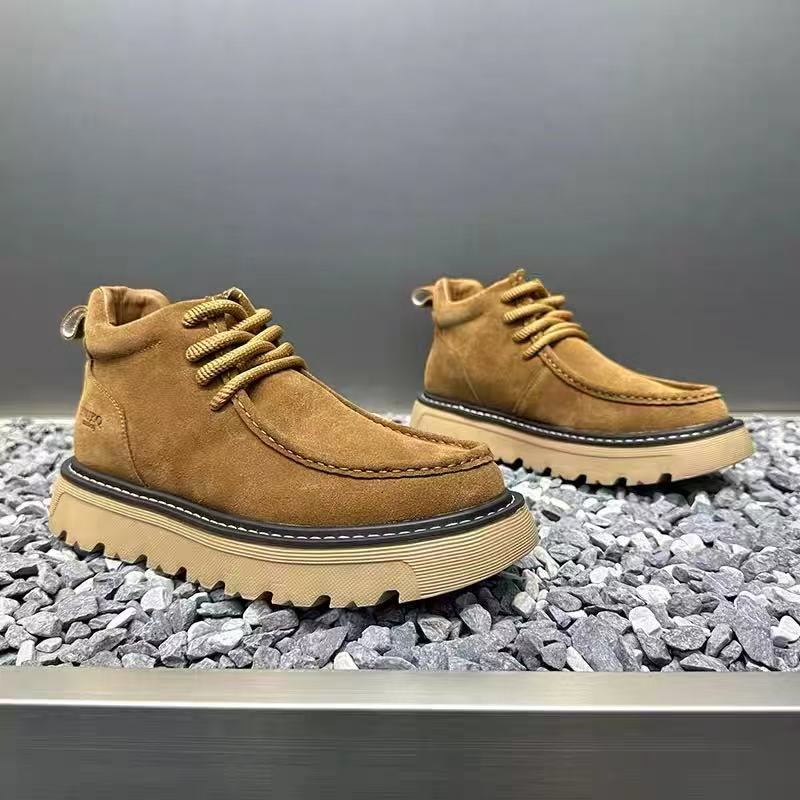 Autum Winter Men Platform Boot - Street Fashion Men 2025 review and price