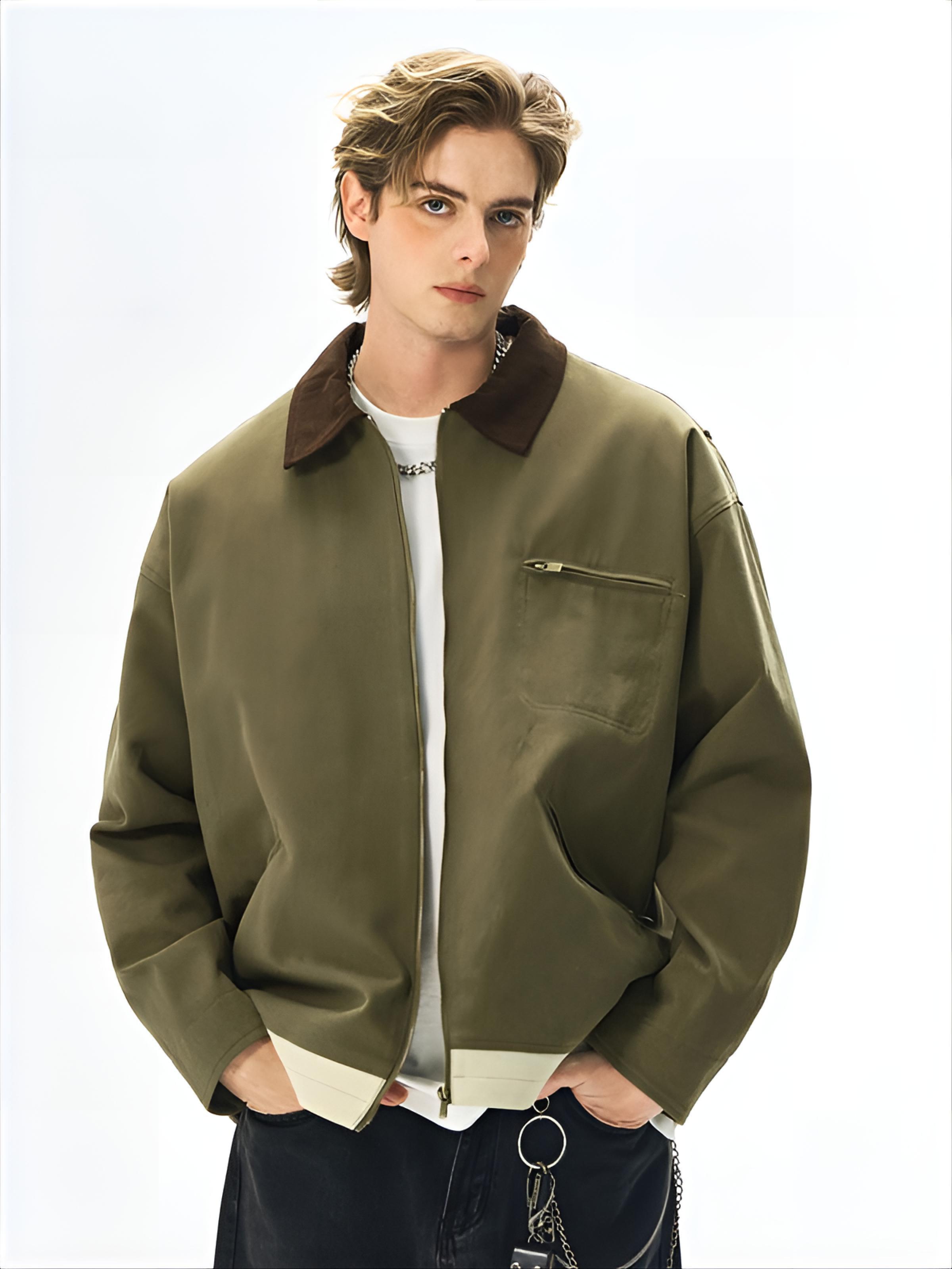 Mens Jacket Man Fashion Coats  - Street Fashion Culture review and price