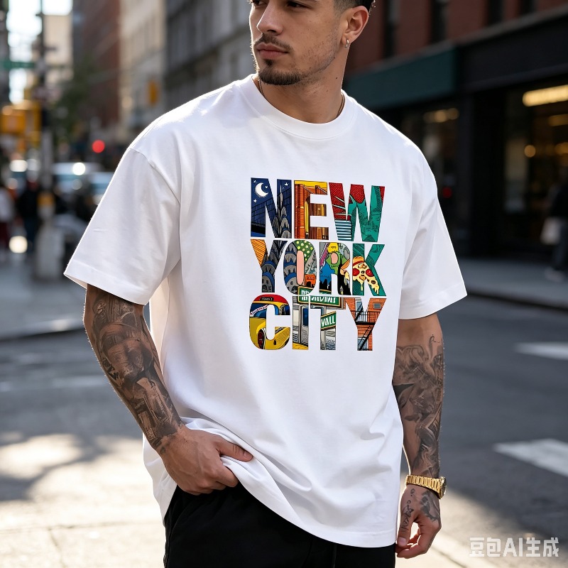 NEW YORK CITY Graphic T-Shirt  - Street Style New York Fashion review and price