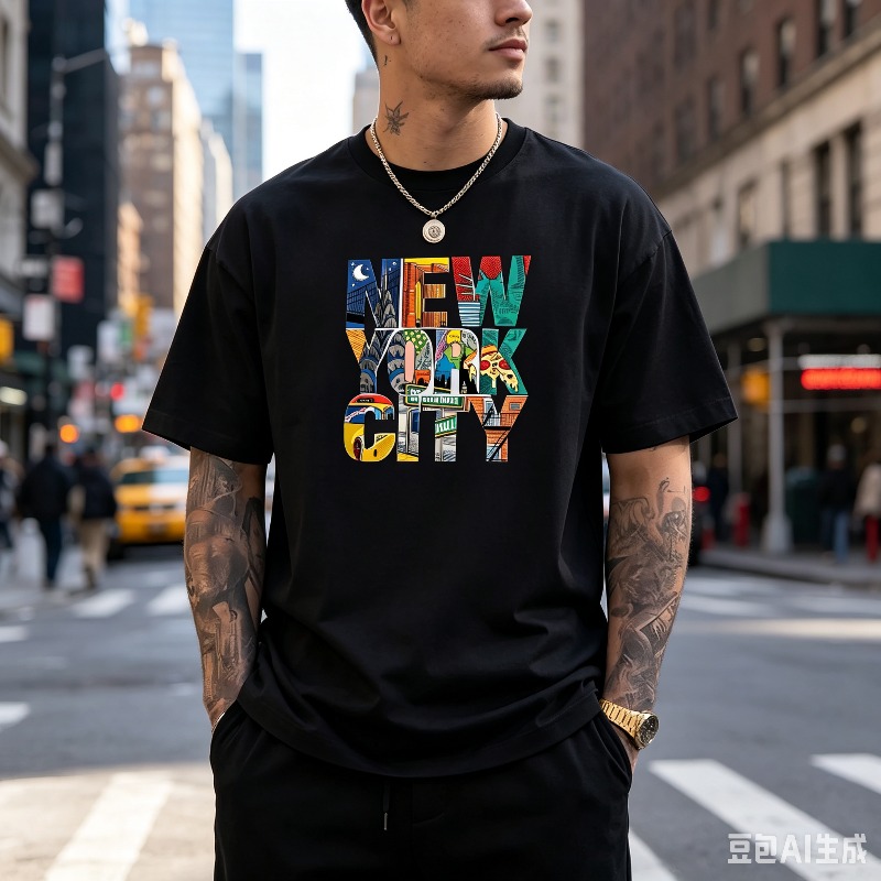 NEW YORK CITY Graphic T-Shirt  - Street Style New York Fashion review and price