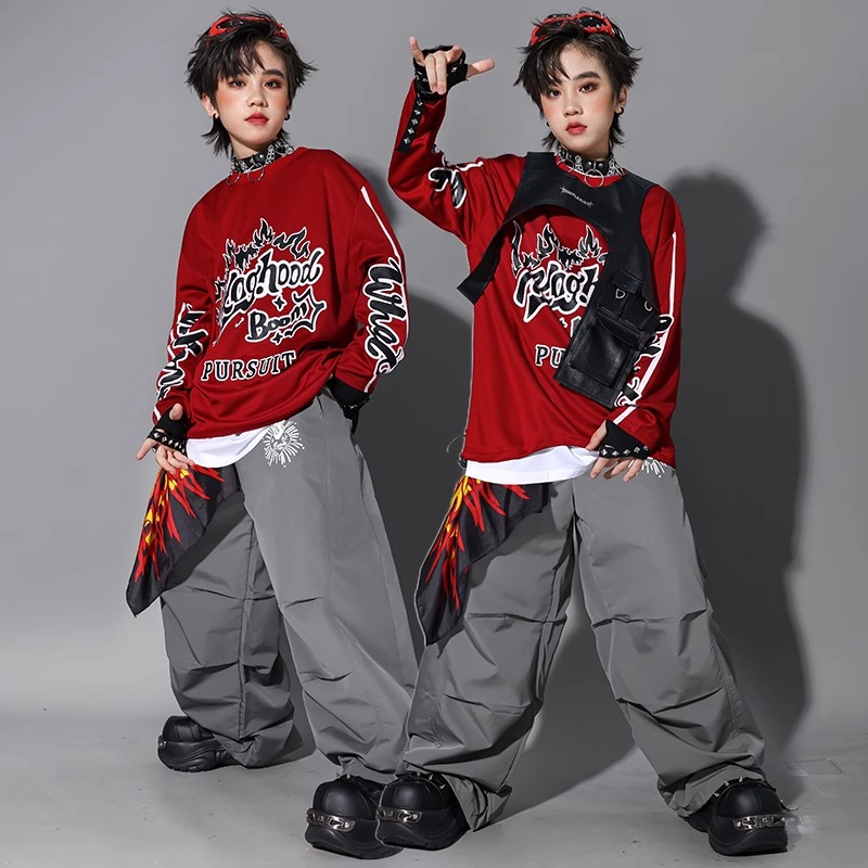 Boys K-pop Sweatshirt Fashion  - Street Fashion Show review and price