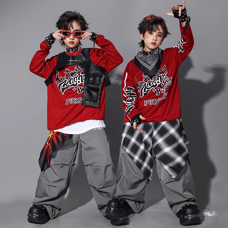 Boys K-pop Sweatshirt Fashion  - Street Fashion Show review and price