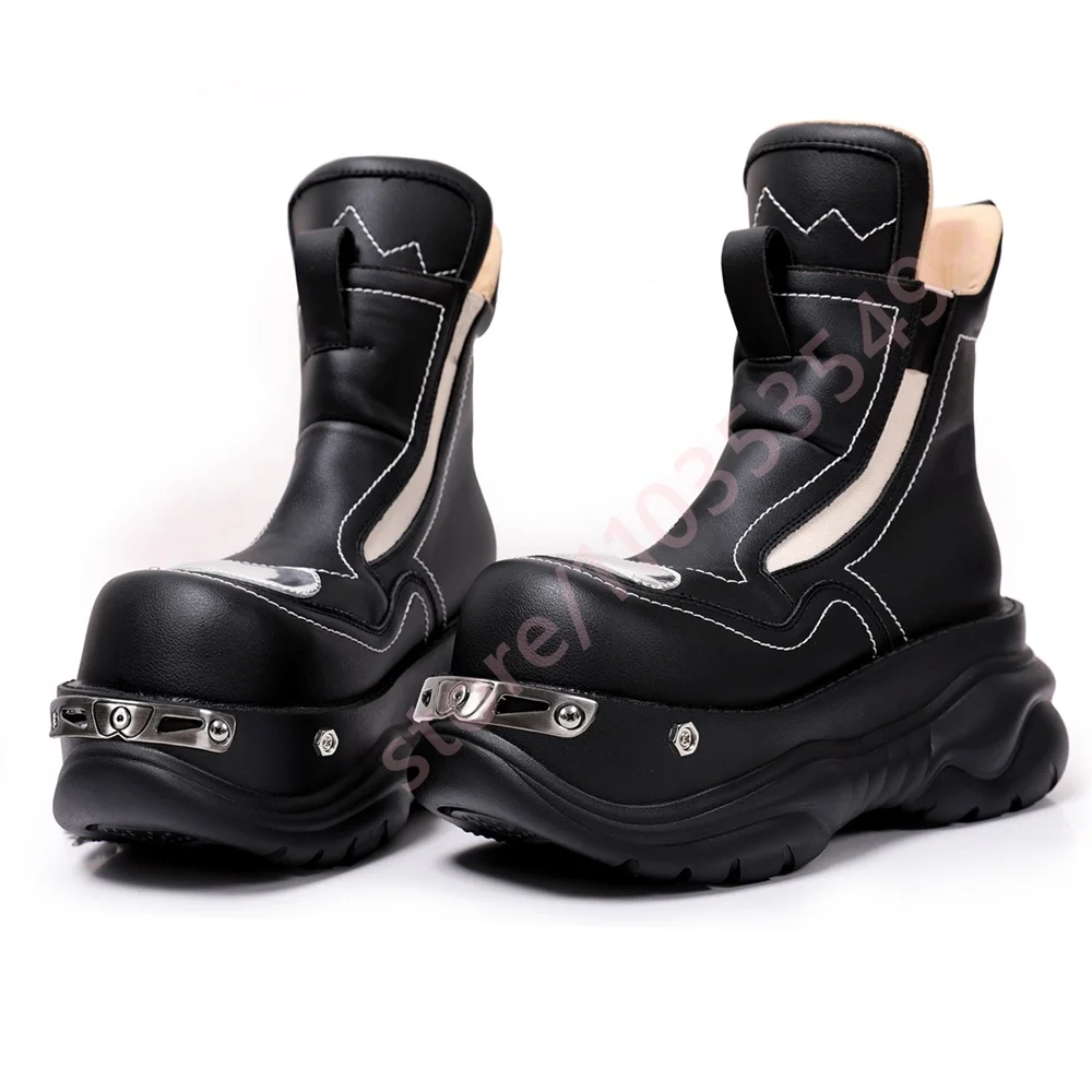 2026 Punk Platform Round Toe M - Street Fashion Punk review and price