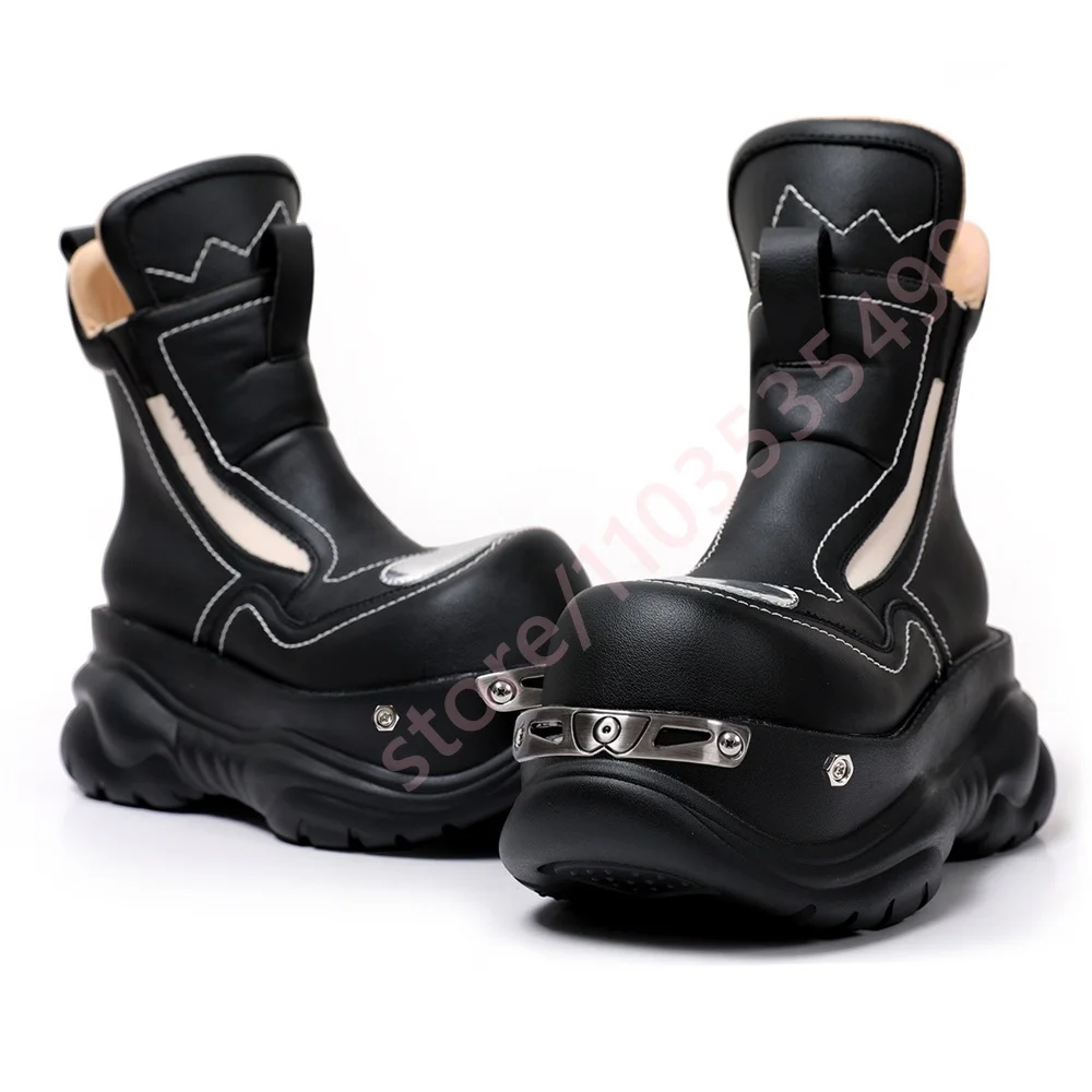 2026 Punk Platform Round Toe M - Street Fashion Punk review and price