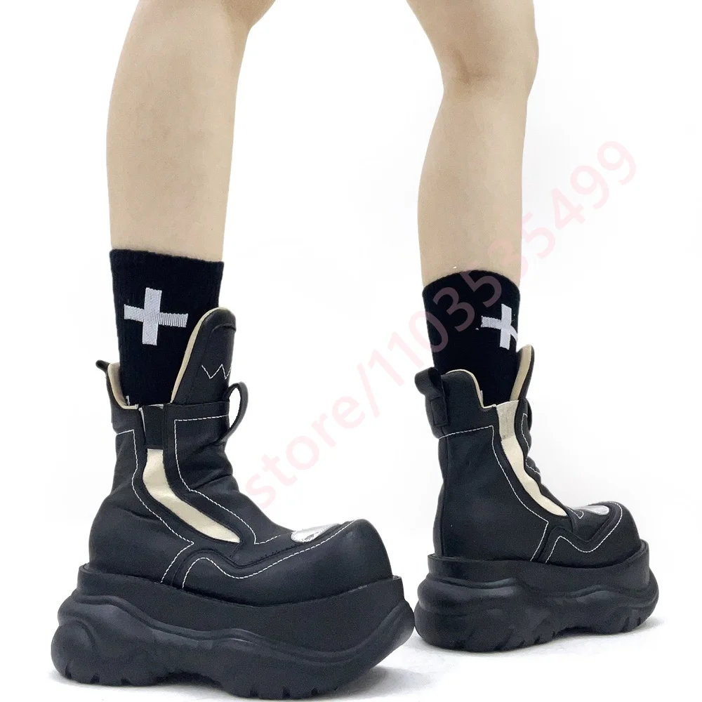 2026 Punk Platform Round Toe M - Street Fashion Punk review and price