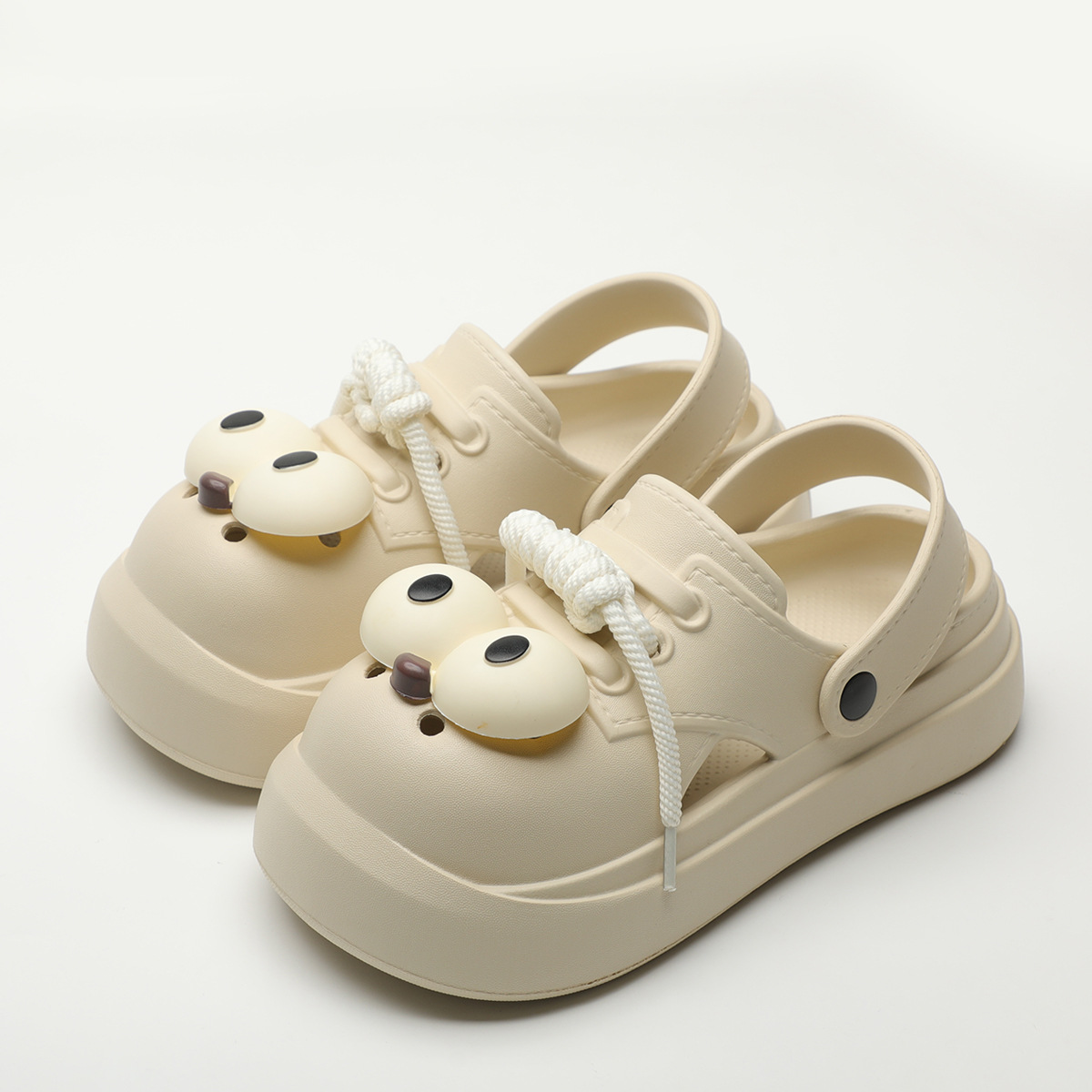 Cute DIY Big Eyes Fashion Clog - Girl Fashion Street review and price