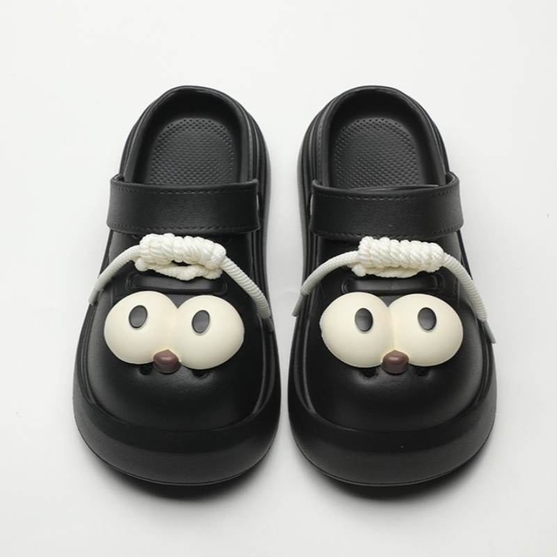 Cute DIY Big Eyes Fashion Clog - Girl Fashion Street review and price