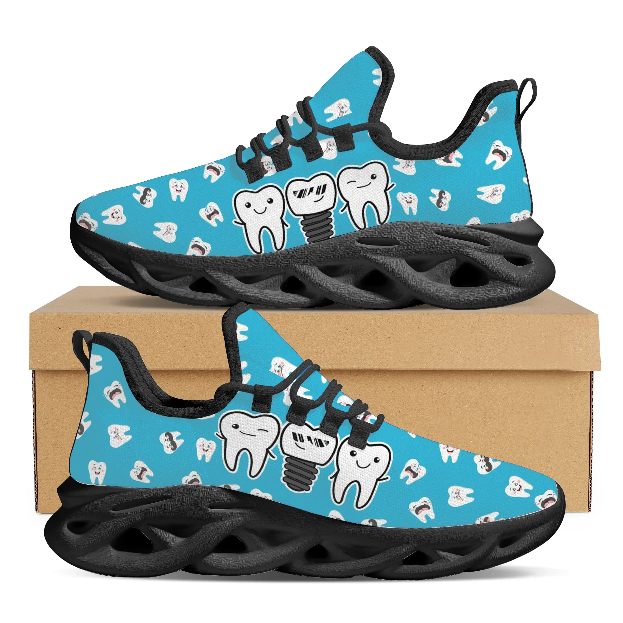 Gradient Cute Crown Tooth Prin - Street Fashion Trends review and price