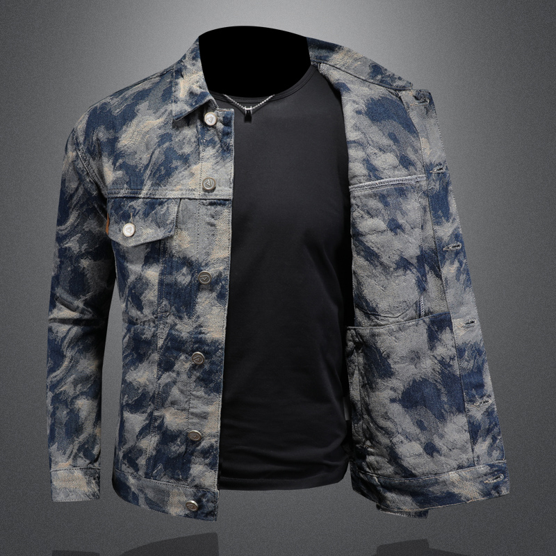 2025 Spring Vintage Denim Jack - Street Fashion Men 2025 review and price