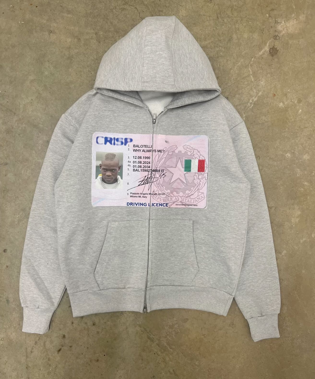 Y2K retro grey zip hoodies fas - Street Style New York Fashion review and price