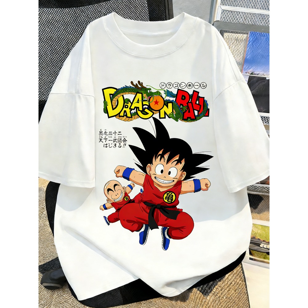 Plus Size Dragon Ball Anime Pr - Street Fashion Japan review and price