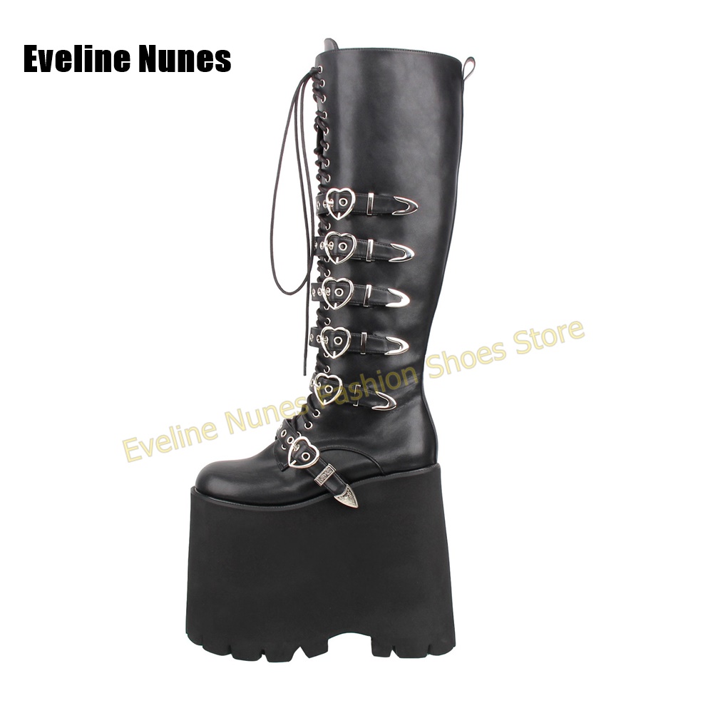 Y2K Gothic Lolita Tall Platfor - Street Fashion Punk review and price