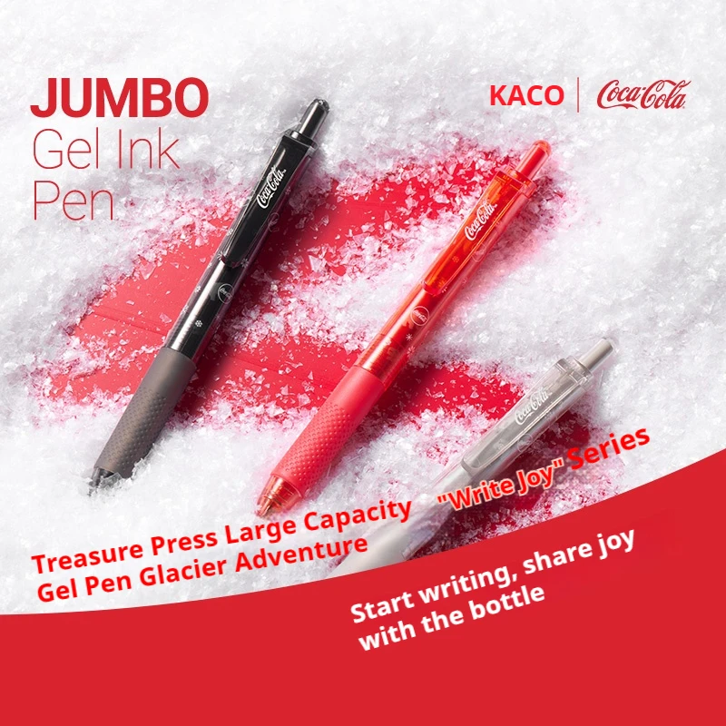 KACO Coca Cola Gel Pen 3pcs JU - Street Fashion Blog review and price