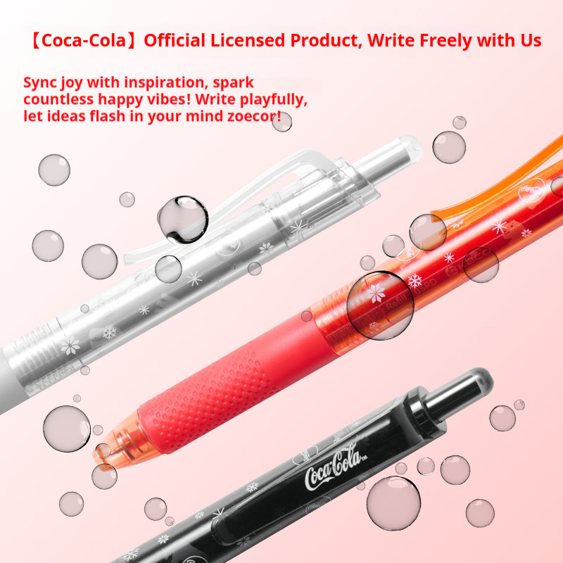 KACO Coca Cola Gel Pen 3pcs JU - Street Fashion Blog review and price
