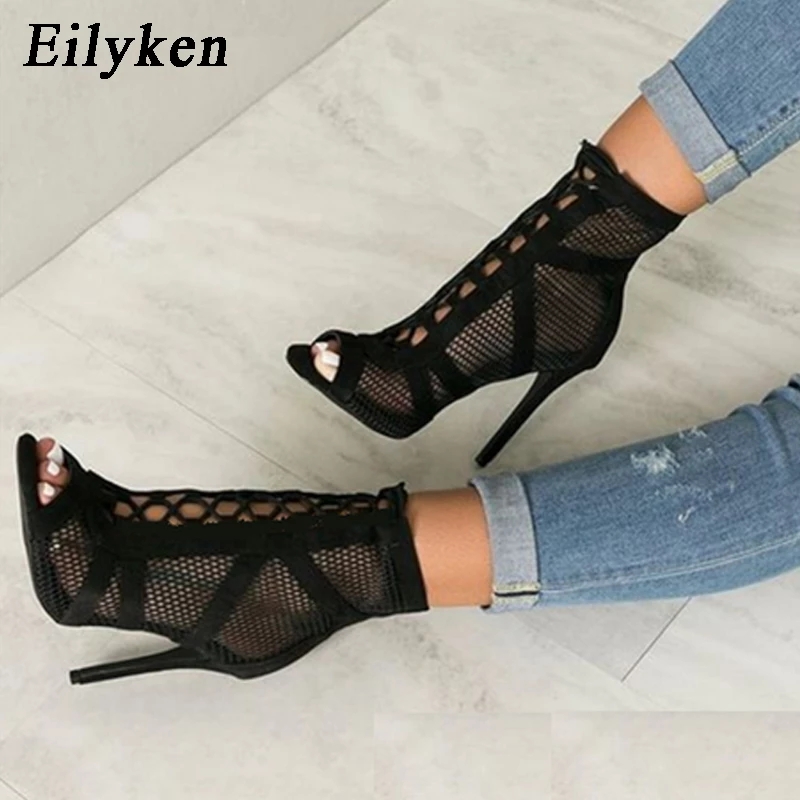 Eilyken Fashion Show Black Net - Street Fashion Show review and price