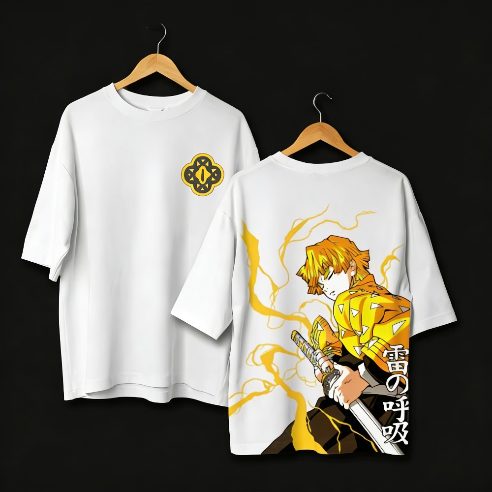 Plus Size Demon Slayer Anime P - Street Fashion Japan review and price