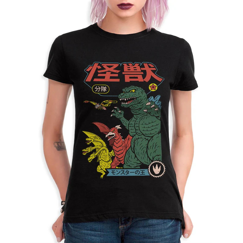 Godzilla Gojira Japanese Kaiju - Street Fashion Japan review and price