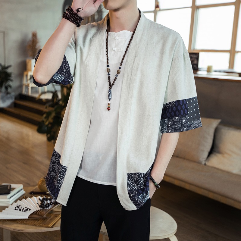 Japanese Kimono Men Cardigan S - Street Fashion Japan review and price
