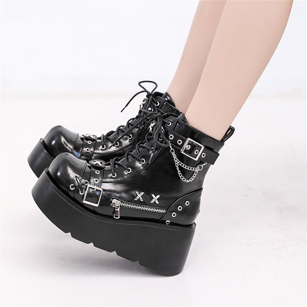 Brand New Ladies Goth Platform - Girl Fashion Street review and price