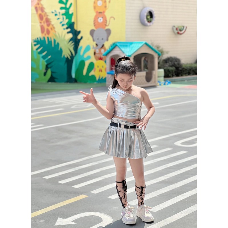 Jazz Kpop Dance Costume Girls  - Street Fashion Show review and price