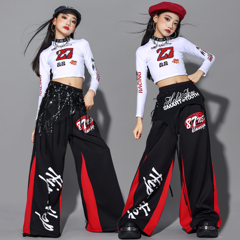 2025 Jazz Dance Clothes Girls  - Street Fashion Show review and price