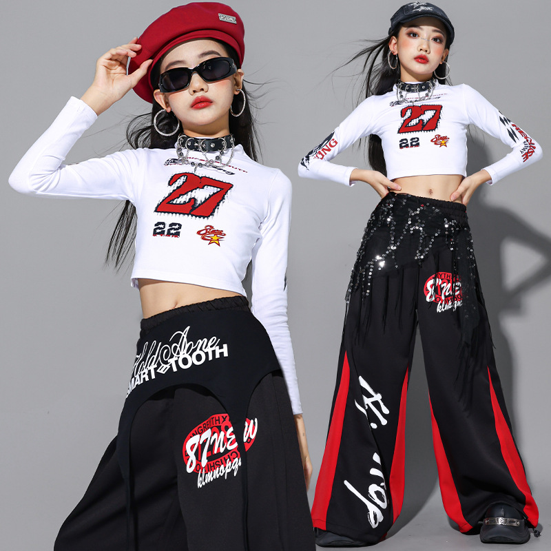2025 Jazz Dance Clothes Girls  - Street Fashion Show review and price
