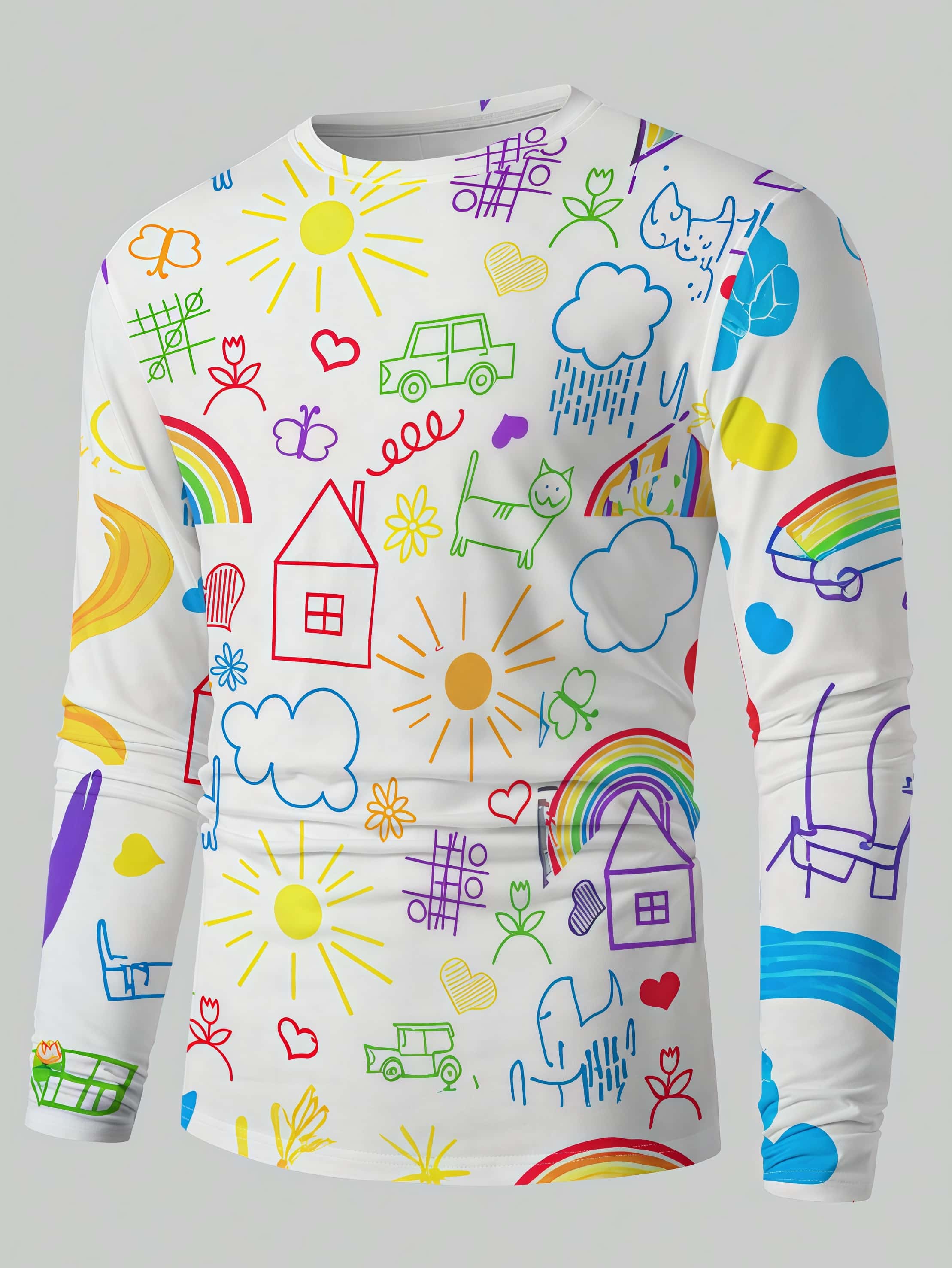 2026 New Dopamine Color Graffi - Street Fashion Trends review and price
